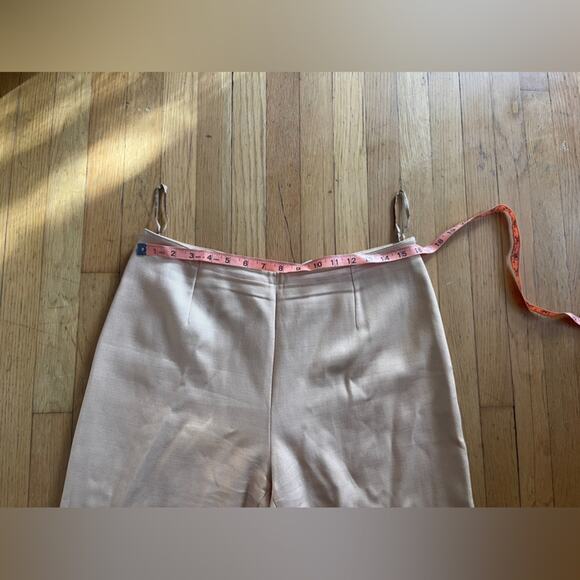 90s Vintage Thierry Mugler Peach Wool Blend Suit - Picture 7 of 16